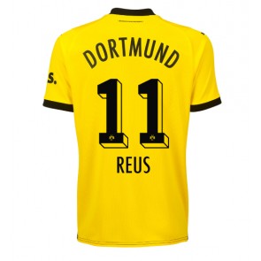 Borussia Dortmund Marco Reus #11 Replica Home Stadium Shirt for Women 2023-24 Short Sleeve